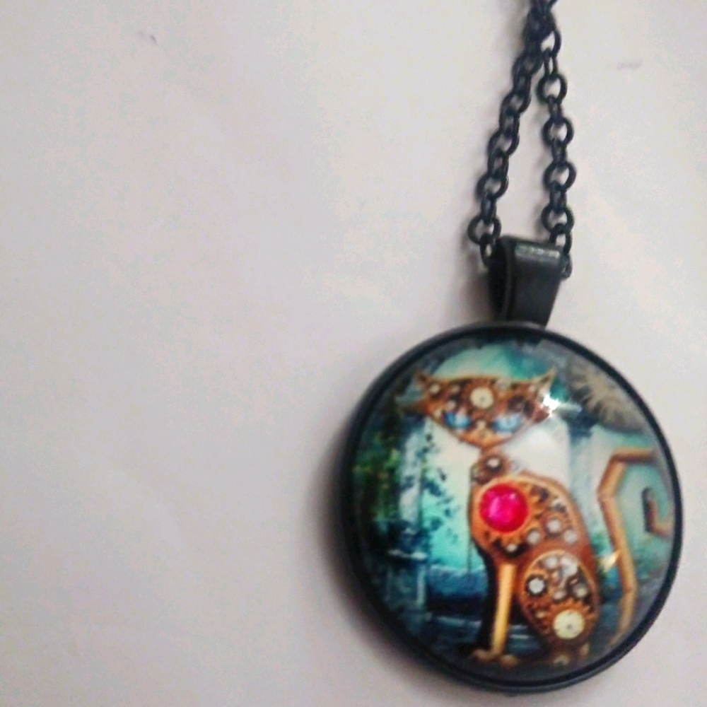 Cat tech kind of necklaces